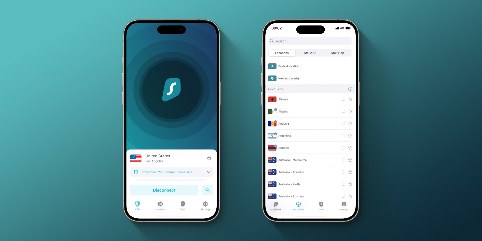 Surfshark VPN for iPhone