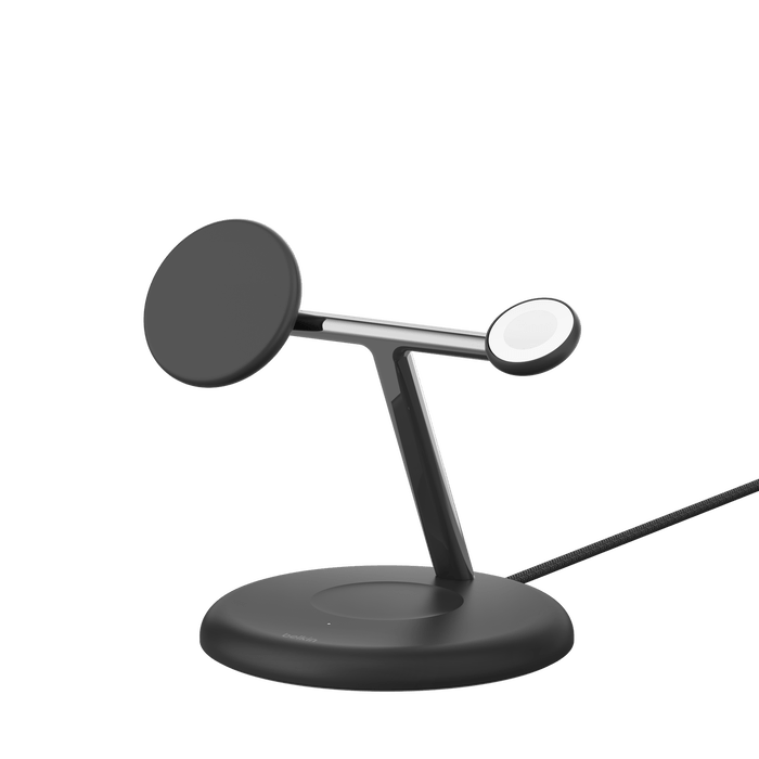 Belkin 3-in-1 Qi2 Magnetic Stand w/ 15W Iphone and Apple Watch quickly-charging now obtainable