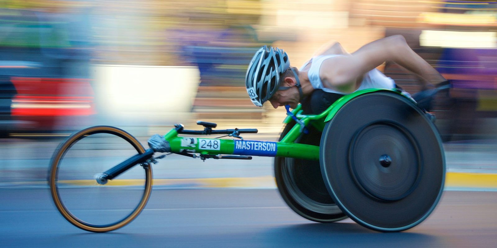AI accessibility features could turbo-boost the Apple experience | Wheelchair user in the Chicago Marathon