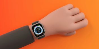 Micro-LED Apple Watch Ultra project