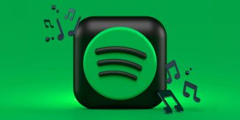Neil Young and Joni Mitchell return to Spotify | 3D logo