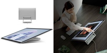 Touchscreen iMac hint along the lines of Microsoft Surface Studio (shown)