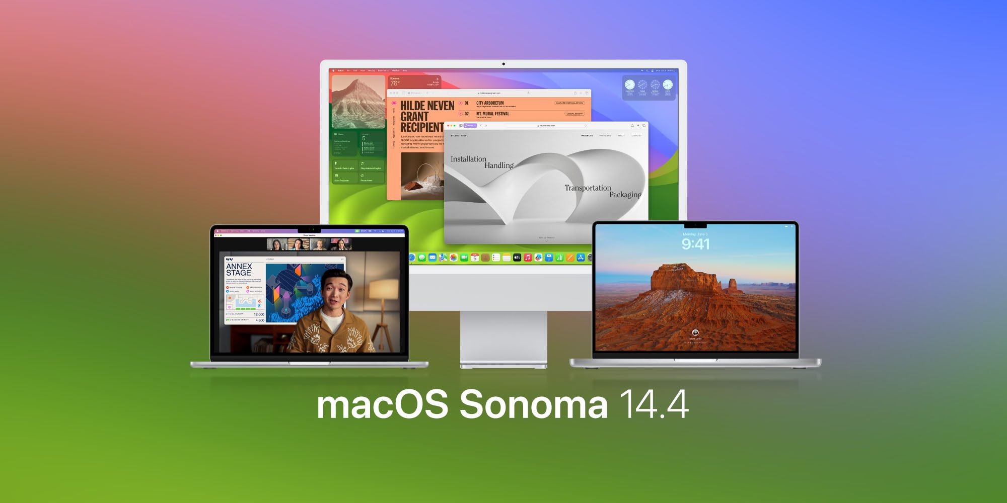 Apple выпускает macOS Sonoma 14.4, watchOS 10.4 и другие обновления