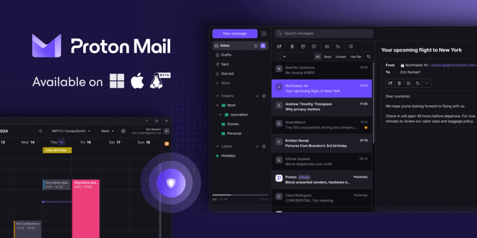 Proton Mail desktop app arrives for Mac and Windows with these features &#8211; 9to5Mac