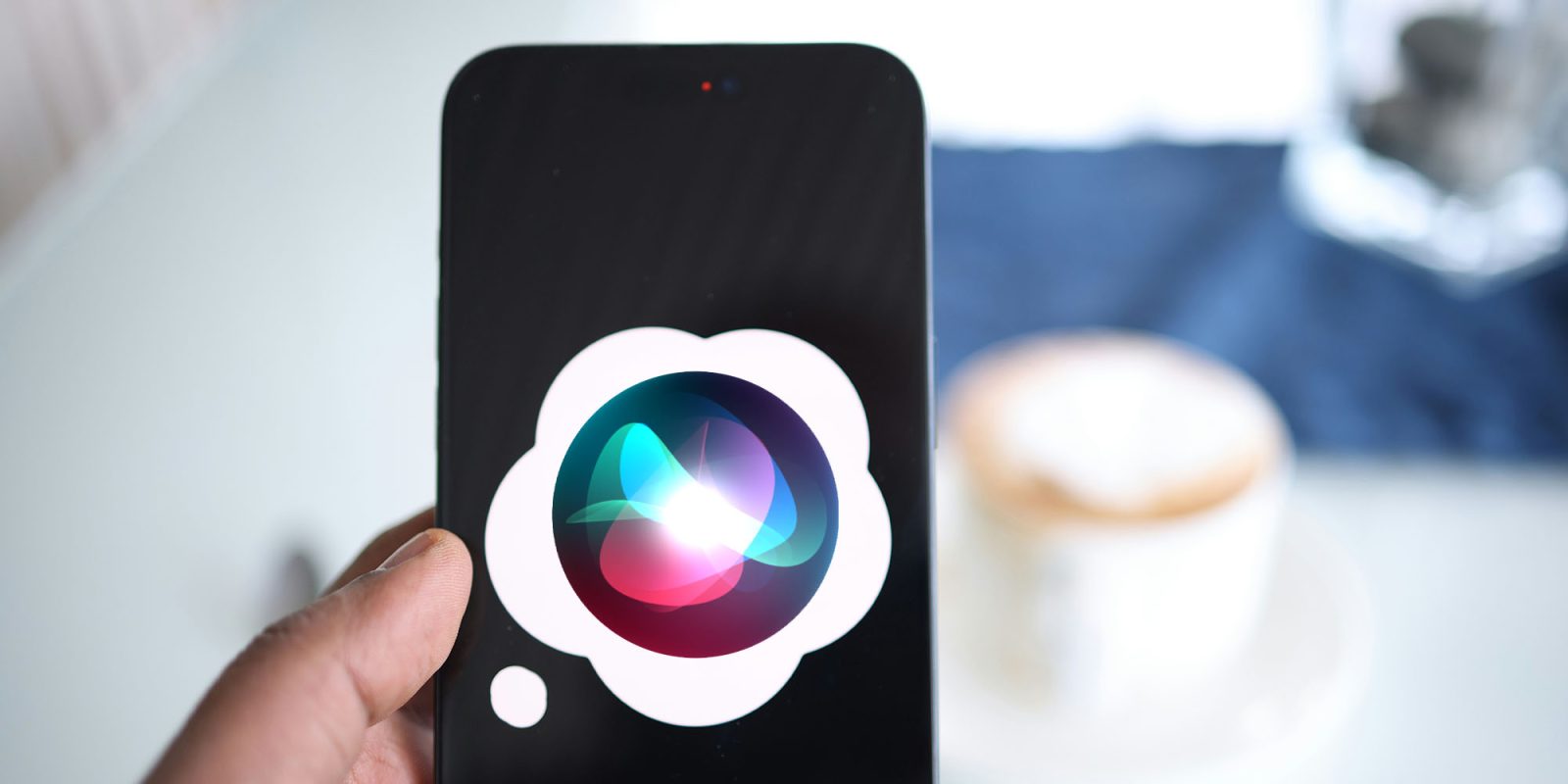 Ferret-UI could power advanced Siri | Concept image of Siri logo in thought bubble | Siri AI