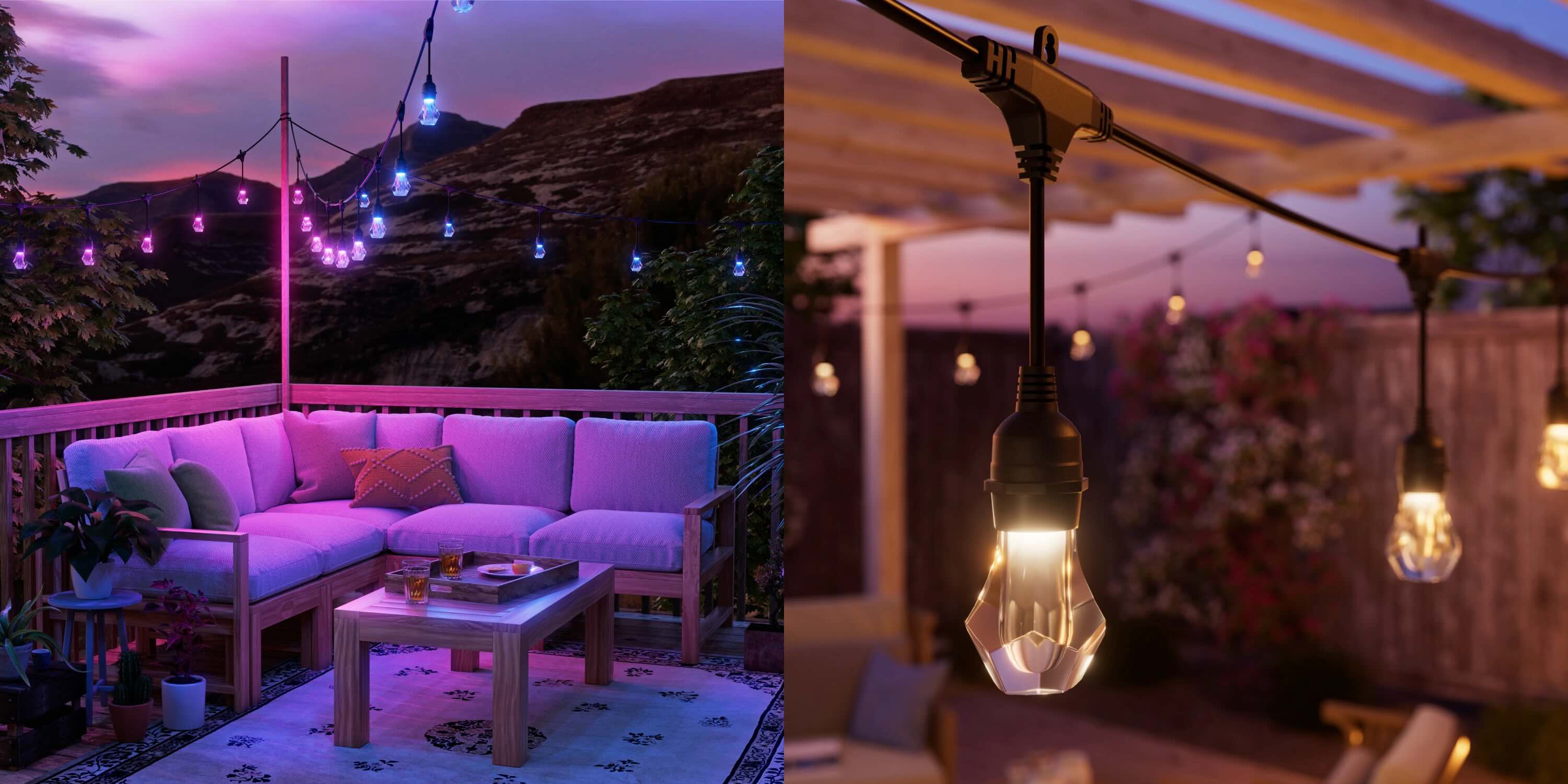 Nanoleaf wants to upgrade your deck with its Matter LED Outdoor String  Lights - 9to5Mac