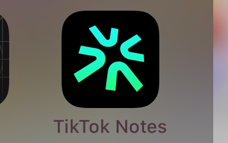 tiktok notes icon