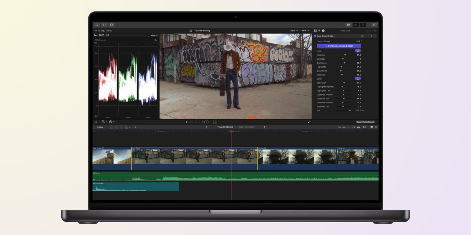 Apple annonce les nouvelles fonctionnalités d'IA disponibles dans Final Cut Pro pour macOS