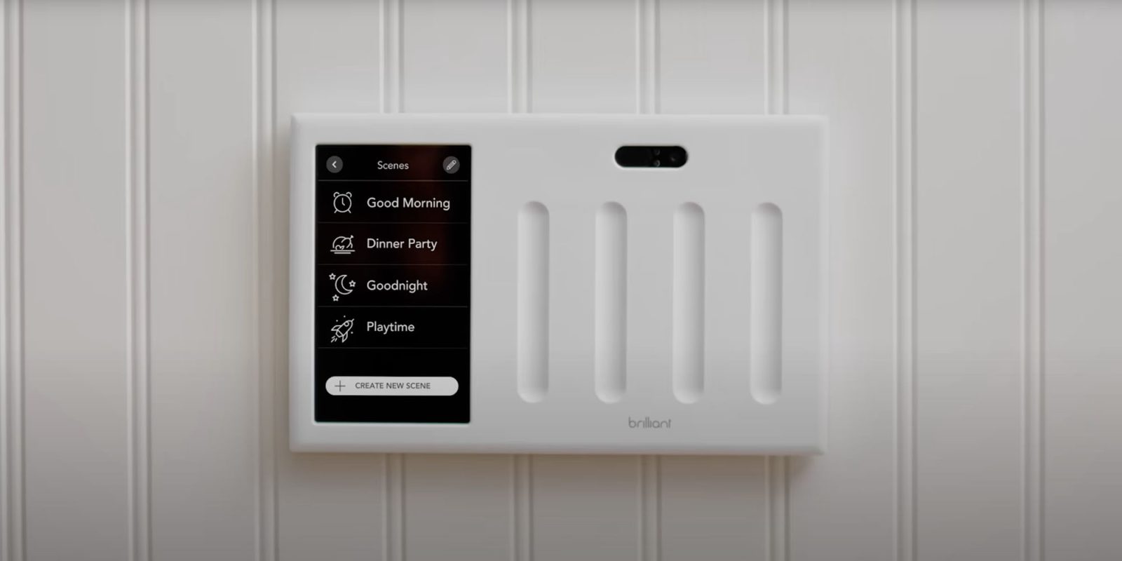 HomeKit or Matter compatibility key as Brilliant switches (shown) under threat