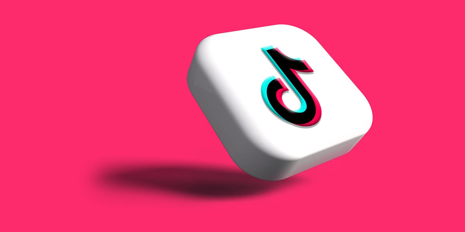 TikTok buyout | 3D logo on colorful background