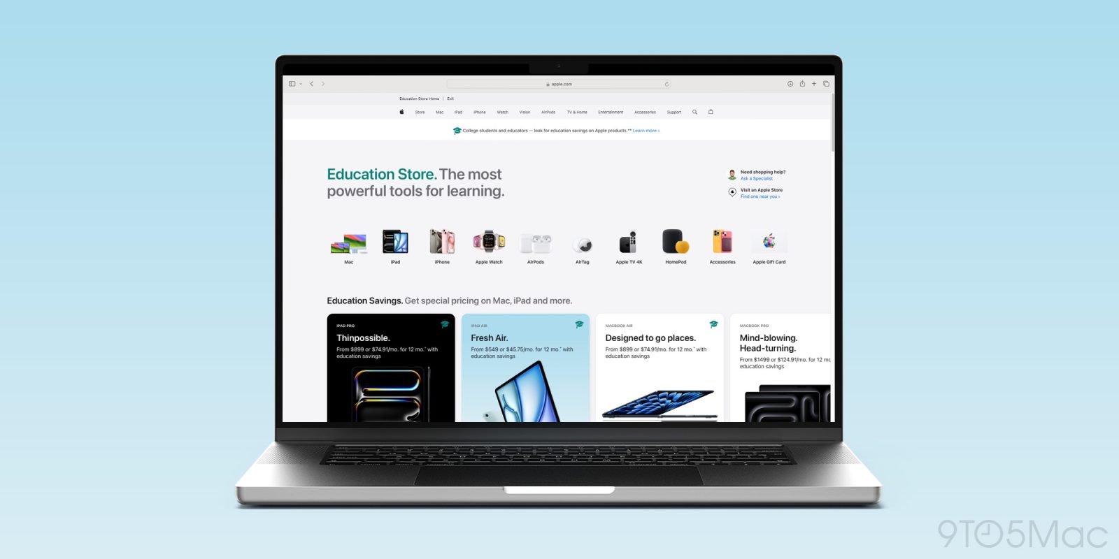 Apple Education Store - Back to School