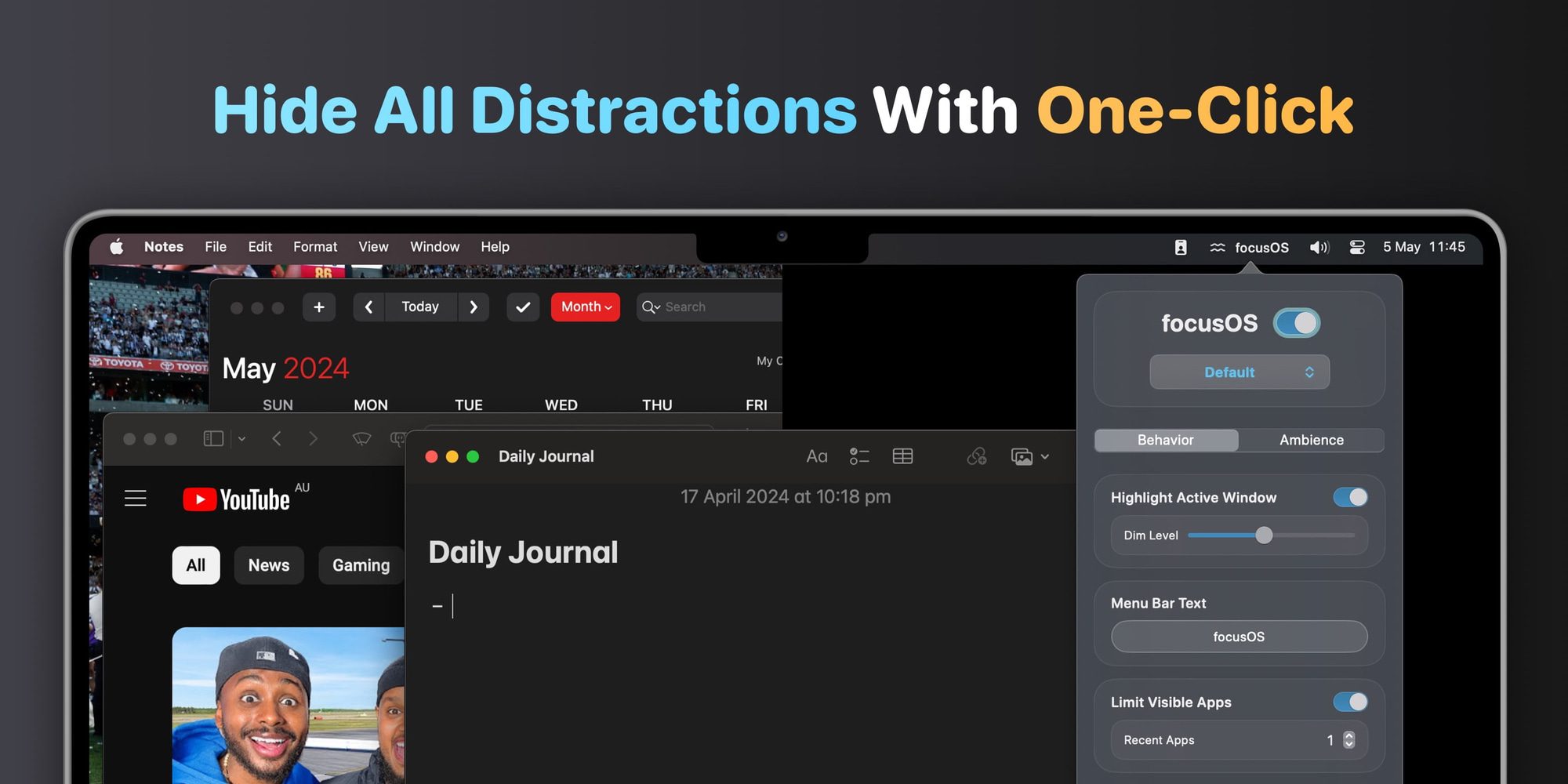 Привнесите режим фокусировки iPad на ваш Mac с новым приложением