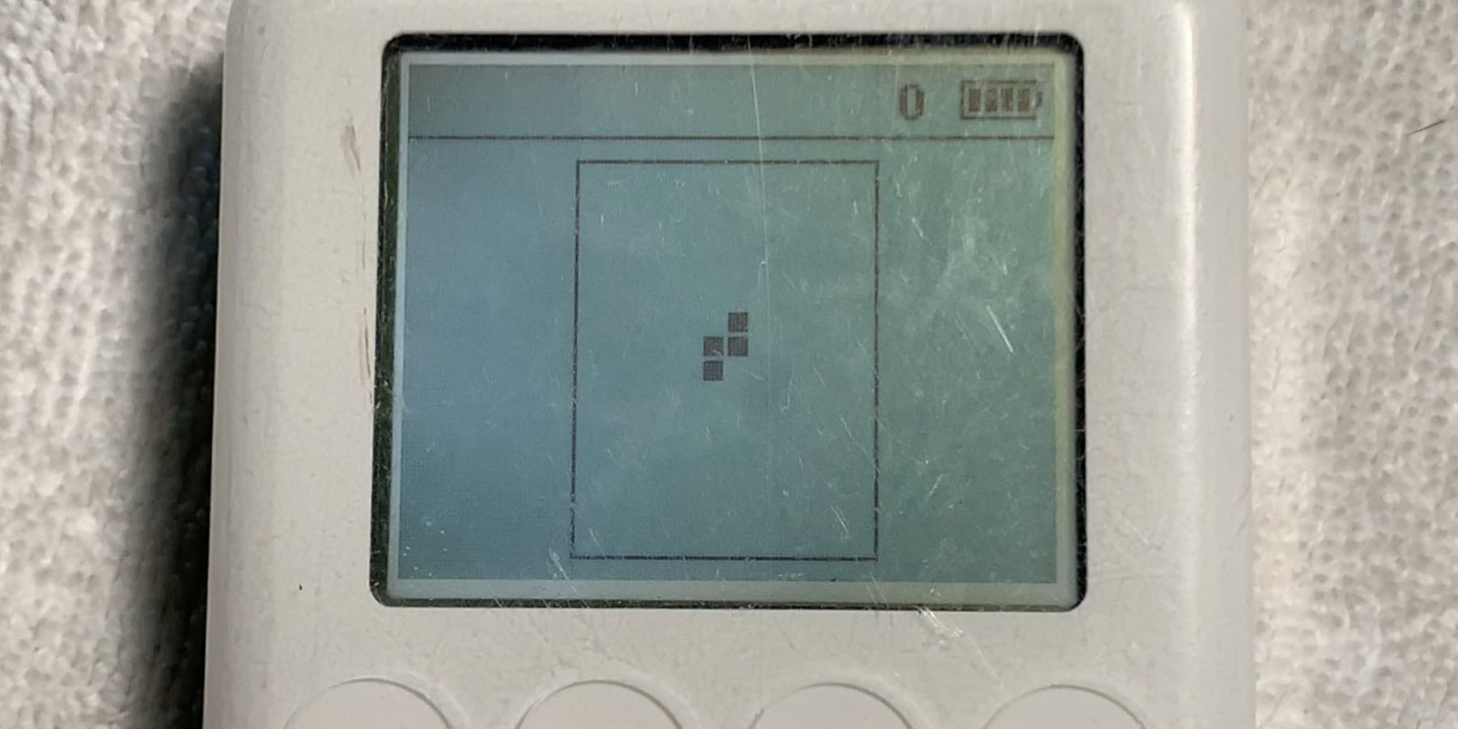 Clone du jeu iPod Tetris sur un prototype de 3e génération