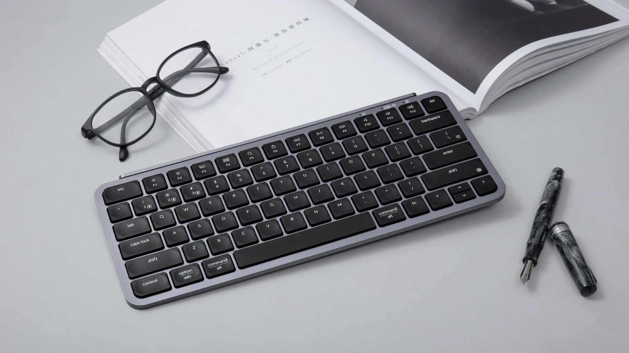 Keychron выпускает «ультратонкие» клавиатуры для Mac с аккумулятором на 1200 часов, USB-C и беспроводным подключением 2,4 ГГц