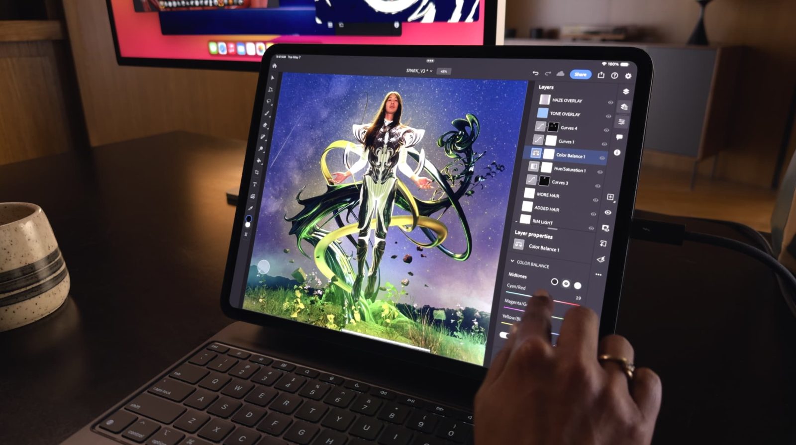 M4 iPad Pro はプロフェッショナルなアプリで動作します