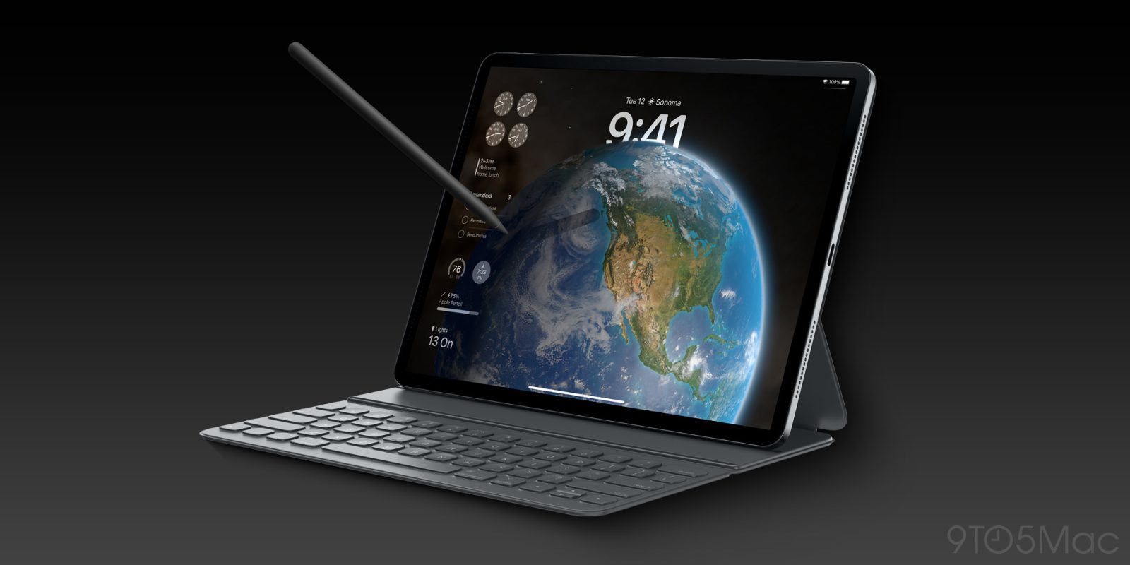 iPad Pro avec Magic Keyboard Pro et Apple Pencil Pro