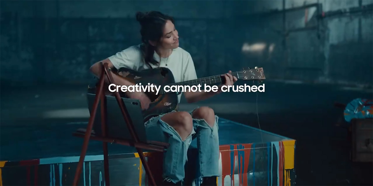 Samsung, how much creativity does it really take to parody an Apple ad?