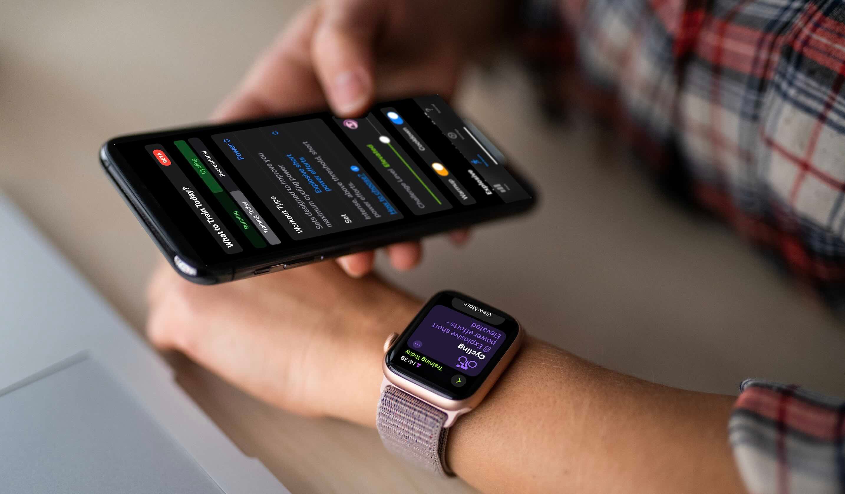 Приложение Training Today для Apple Watch получило динамические велотренировки для более целенаправленных заездов