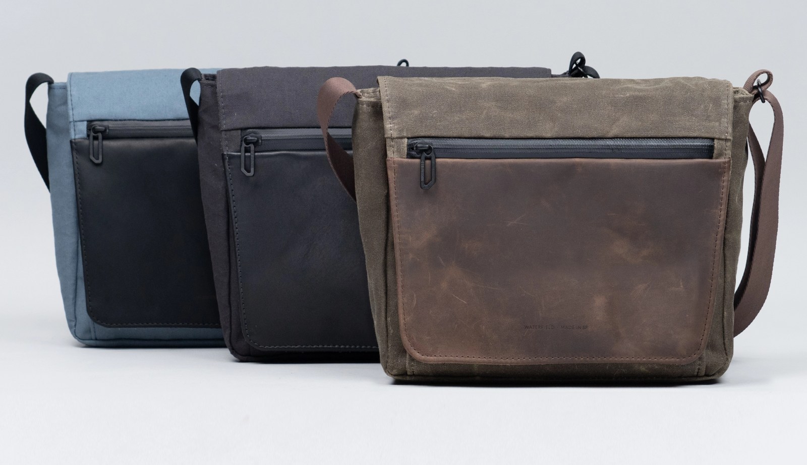 WaterField Shinjuku is a slim messenger bag for traveling with your new ...