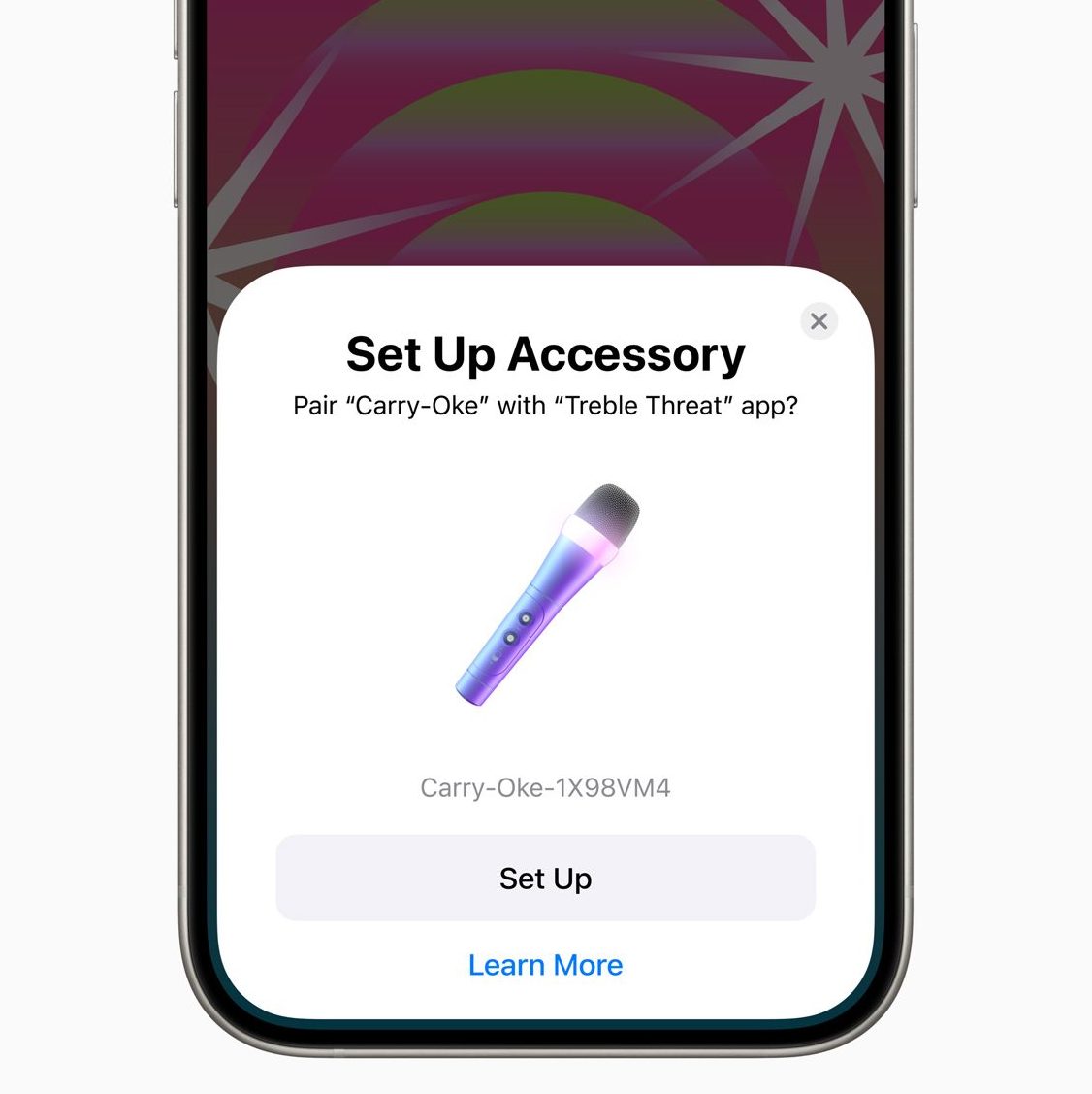 Kit de configuration des accessoires iOS 18