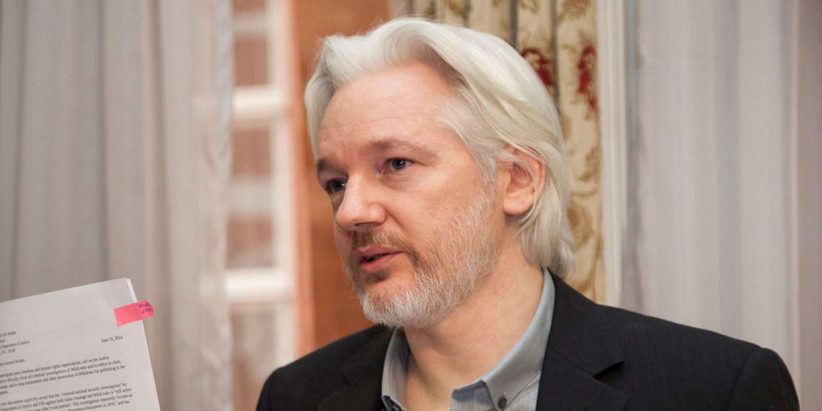 Julian Assange freed (file photo)