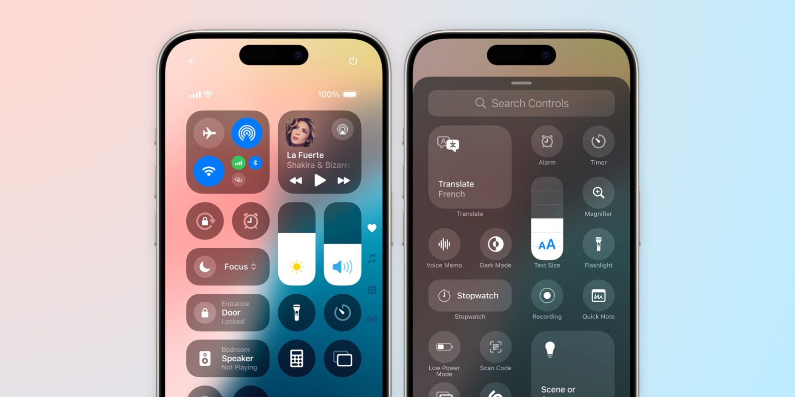 Developers can now create their own toggles for Control Center in iOS 18