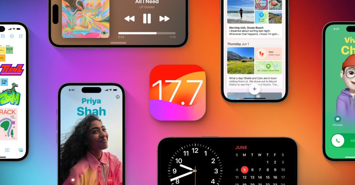 Apple releases iOS 17.7 with security fixes as an iOS 18 alternative ...