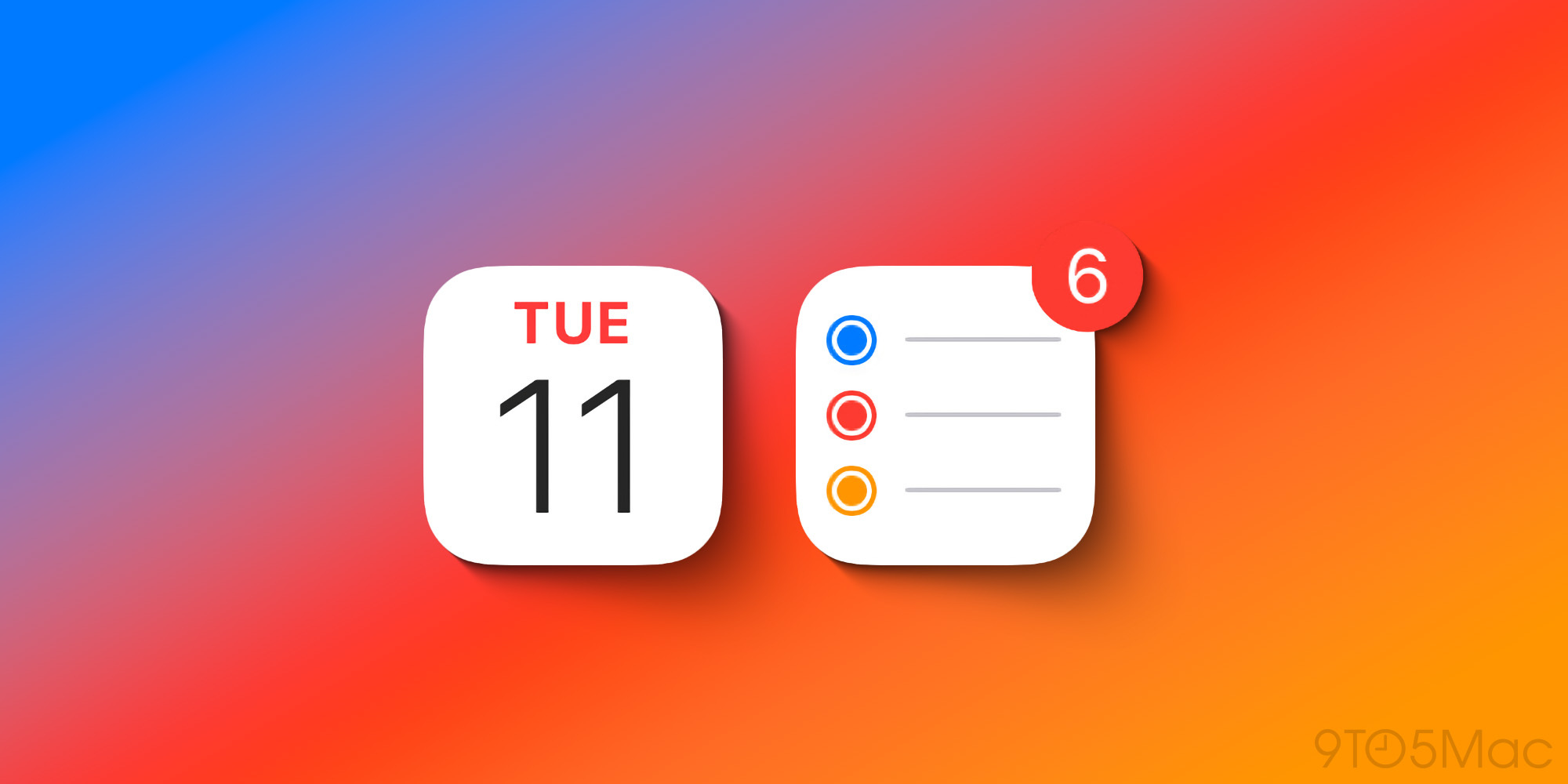 Aplicaciones de notas y calendario de iOS 18