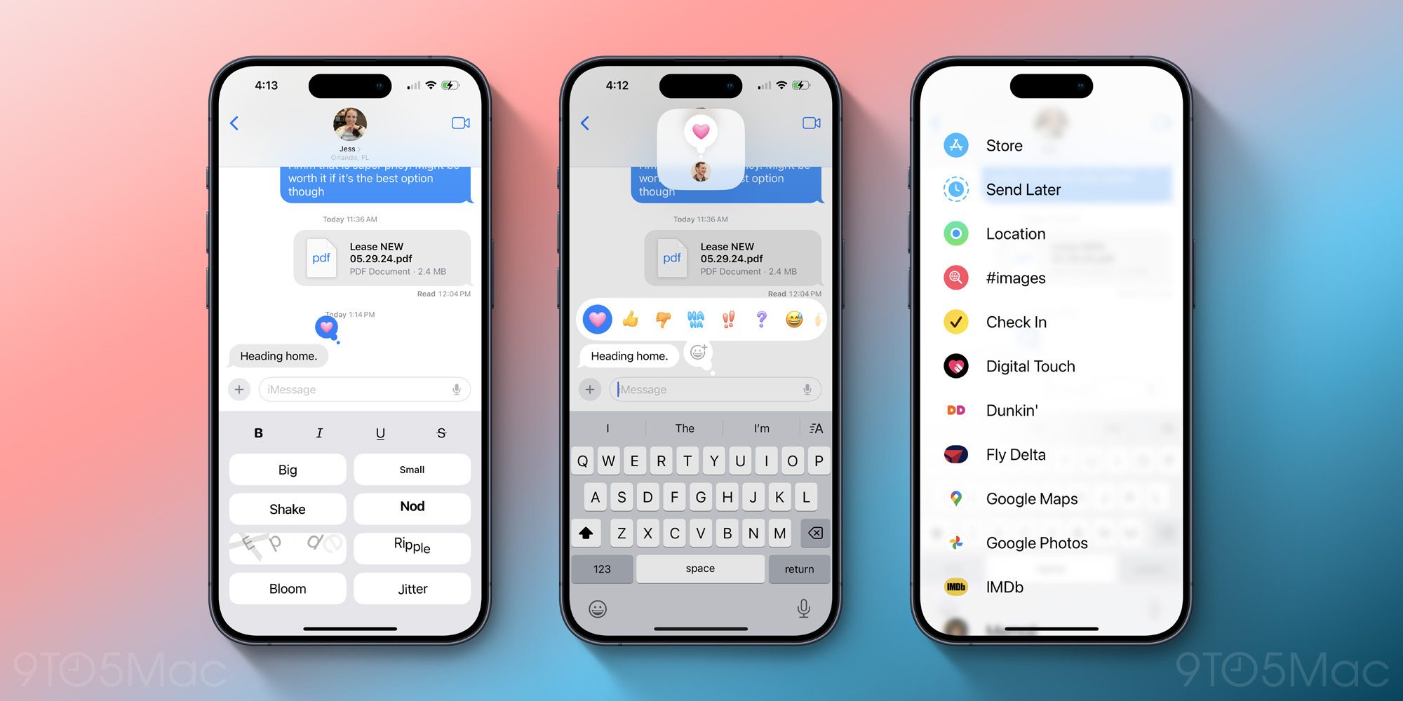 Все новое в приложении «Сообщения» на iOS 18