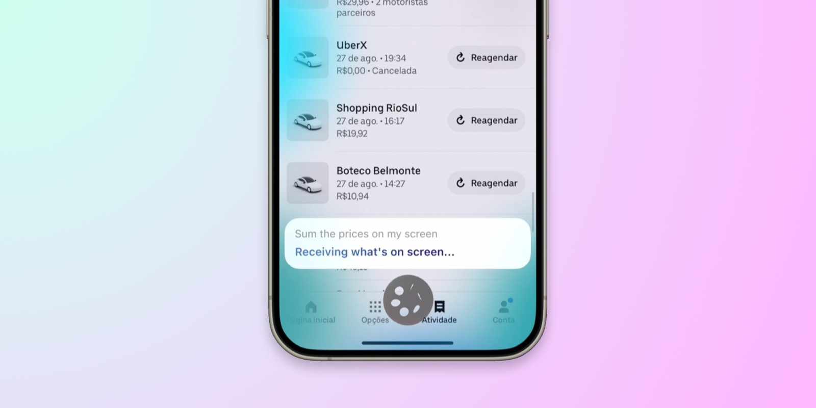Concept imagines how Siri could use AI to read and interact with what's on the screen
