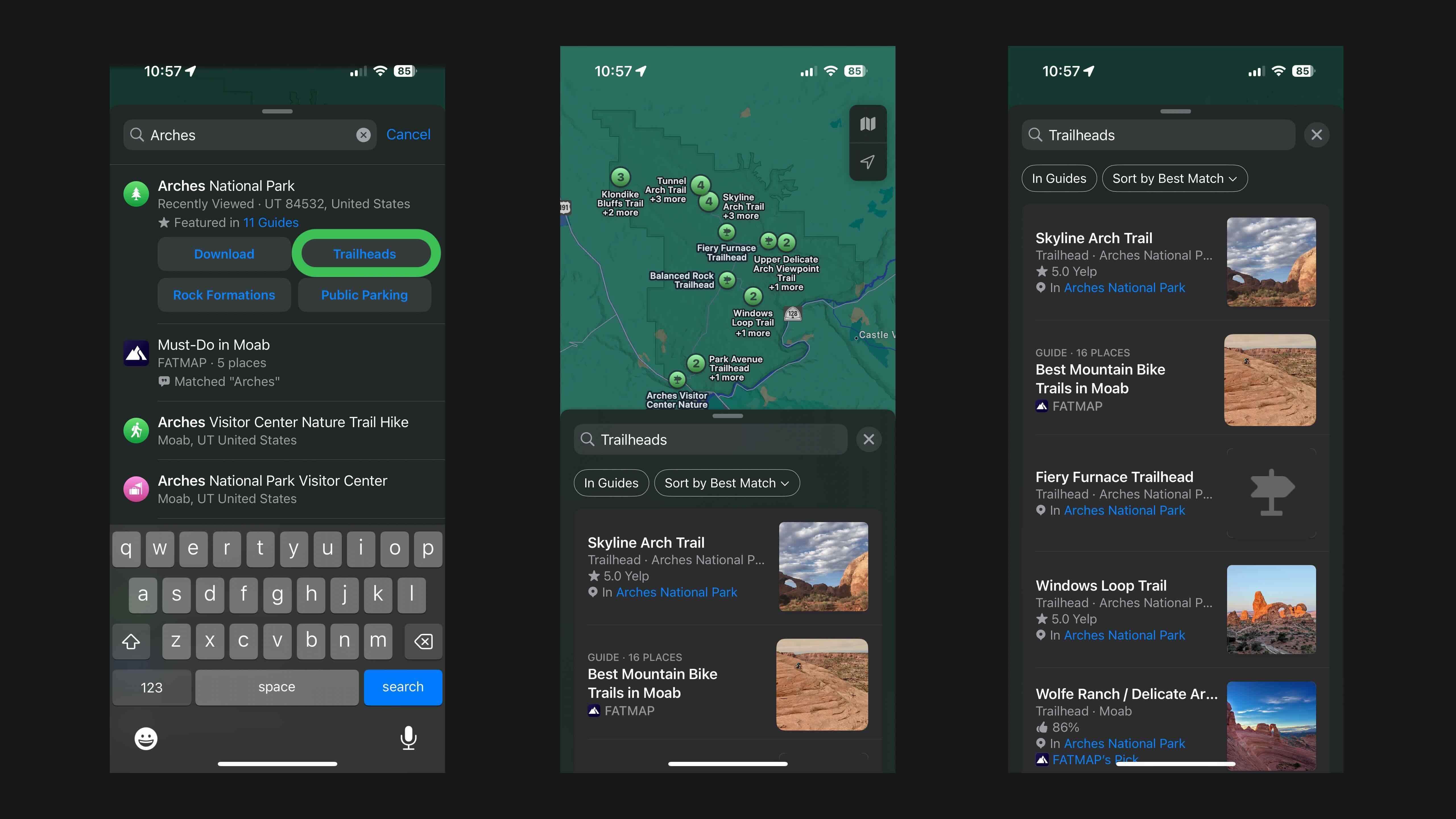Use Apple Maps topographic hiking trails on iPhone - 9to5Mac
