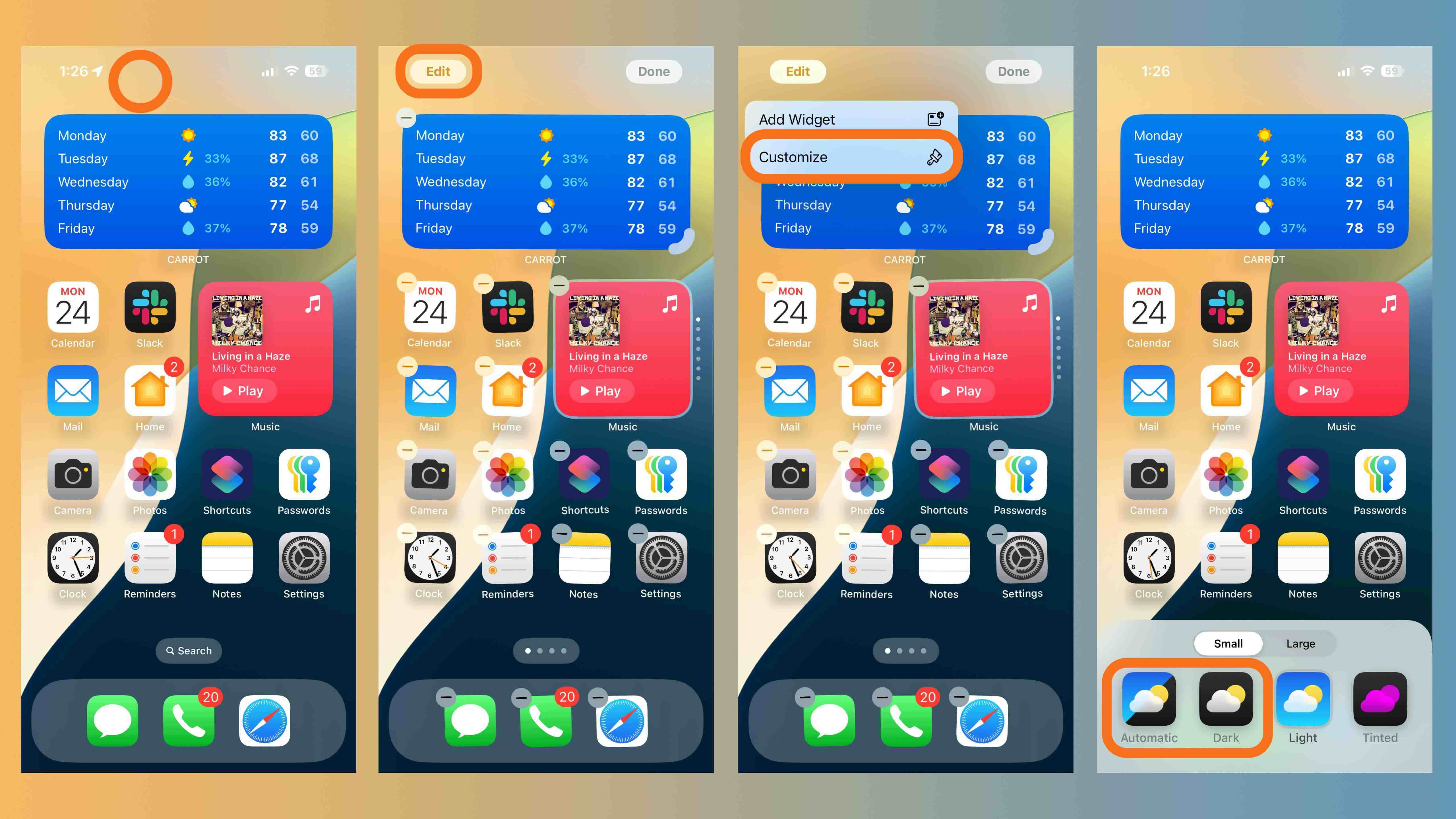 Use Dark Mode app icons on iPhone in iOS 18: How-to - 9to5Mac