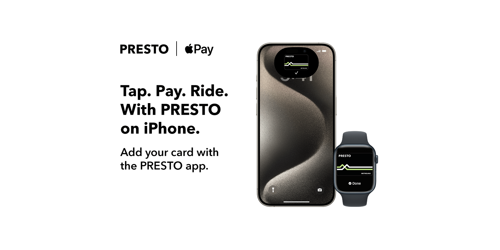Apple Wallet now supports Canada's Presto card | Promo image