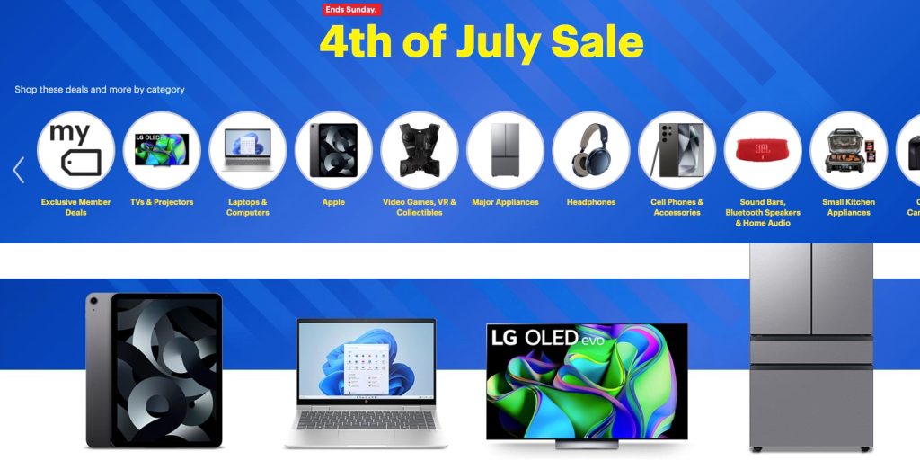 Best Buy 4th of July Apple deals