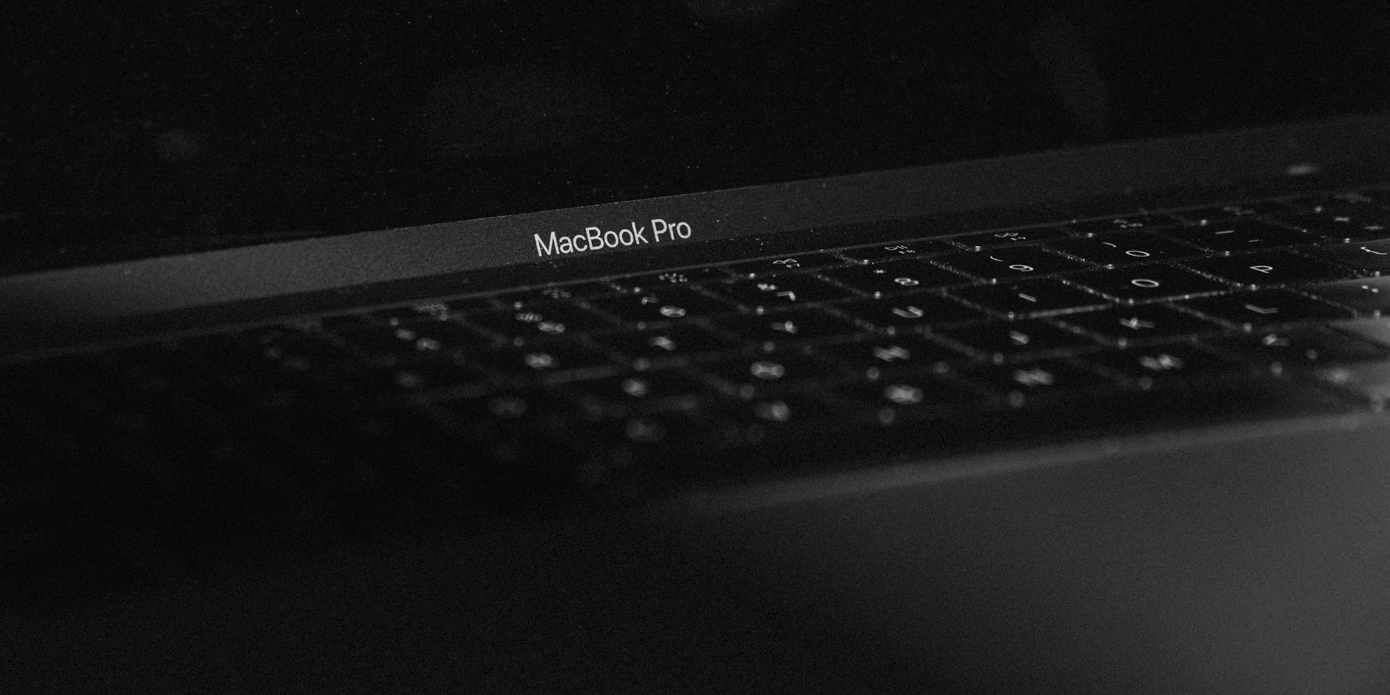 Mac shipments grew 6% | Close-up of MacBook Pro