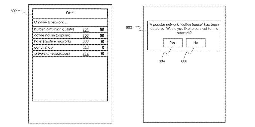 Apple patent hints at new system to rank Wi-Fi networks in iOS