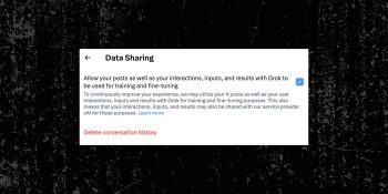 X now scrapping posts to train Grok AI