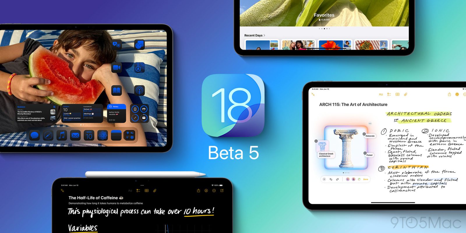 iPadOS 18 beta 5