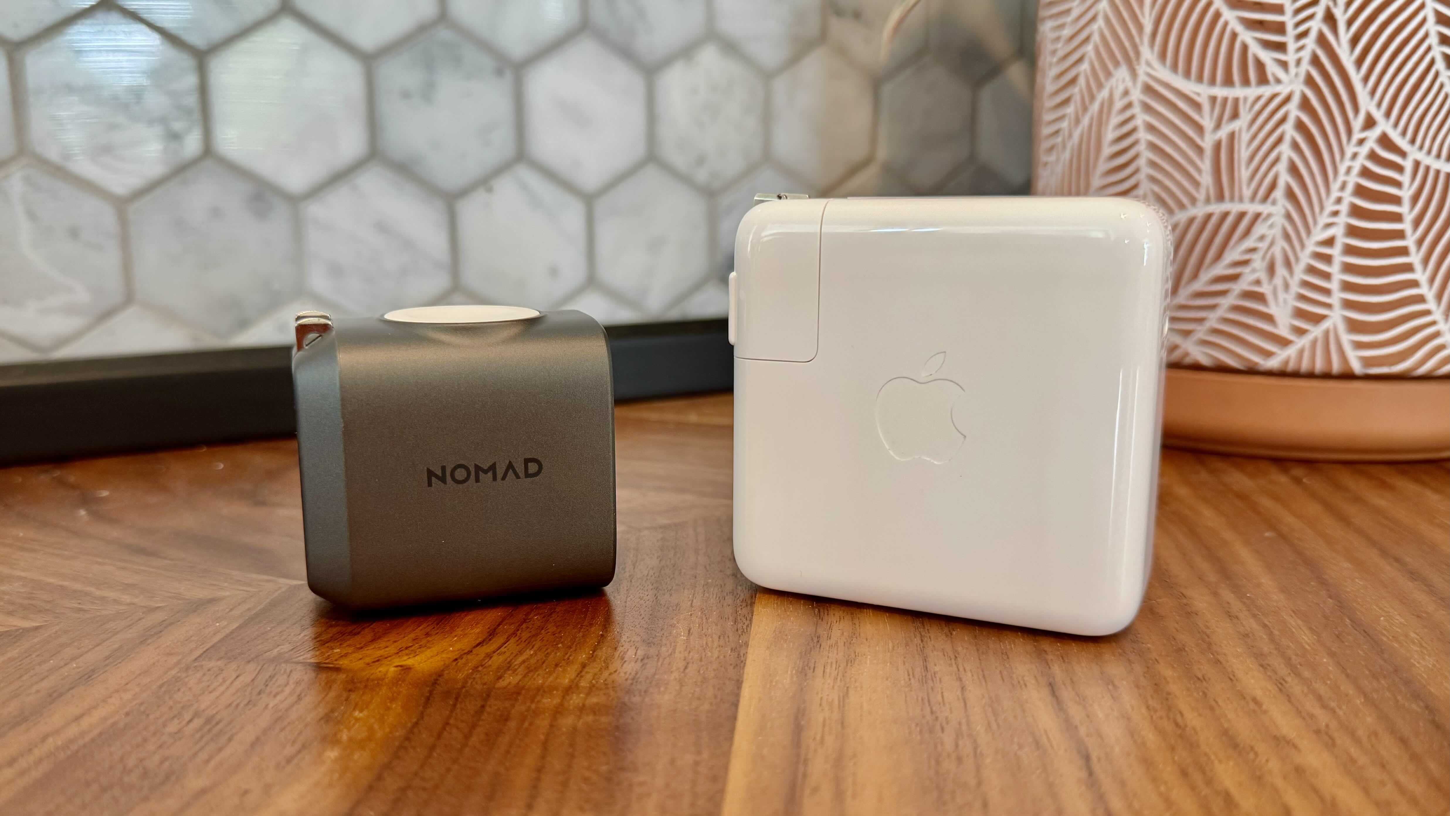 Nomad 65W Power Adapter Apple Watch Edition vs Apple Charger