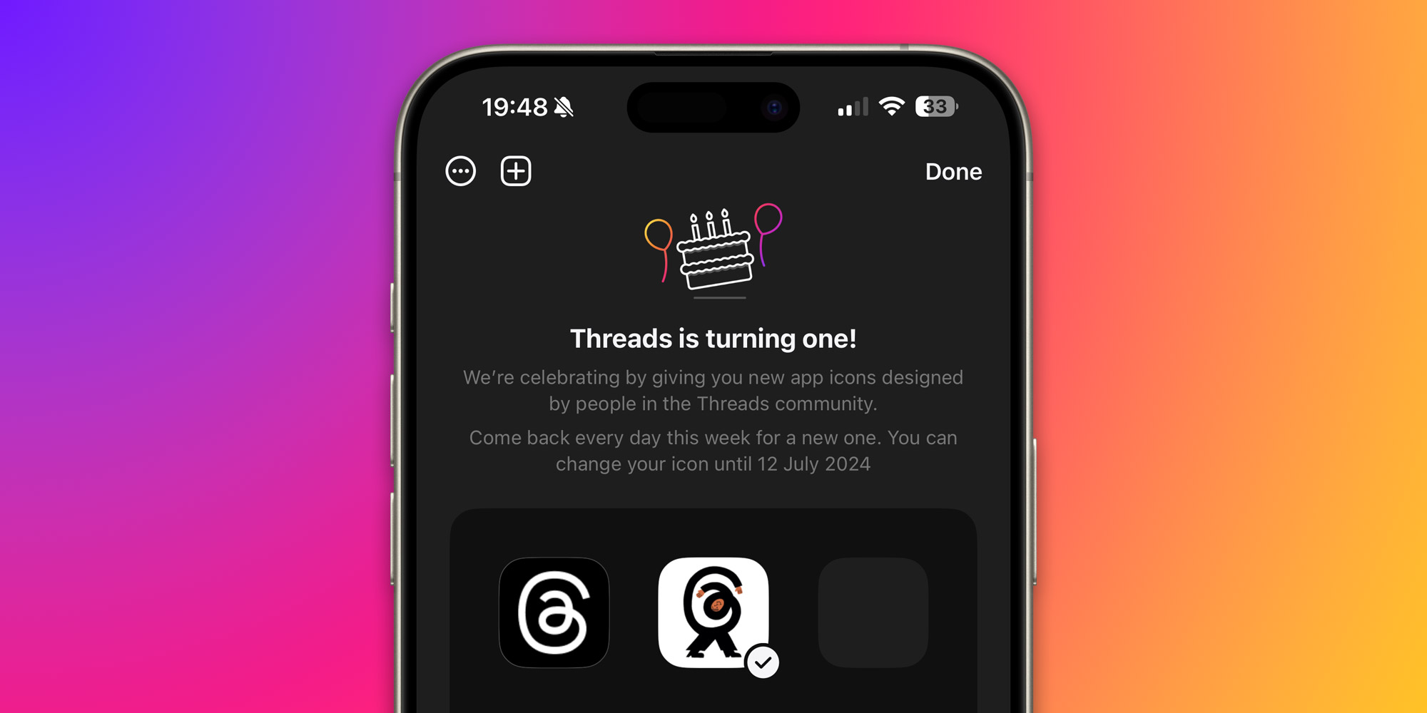 Threads reaches 175 million active users; celebrates first anniversary with custom icons