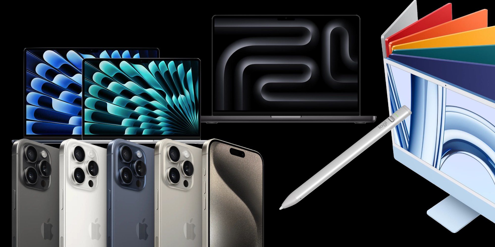 Скидки: MacBook Pro $1300, iMac $200 скидка, iPhone 15 Pro Max до $300 скидка, зарядные устройства и многое другое