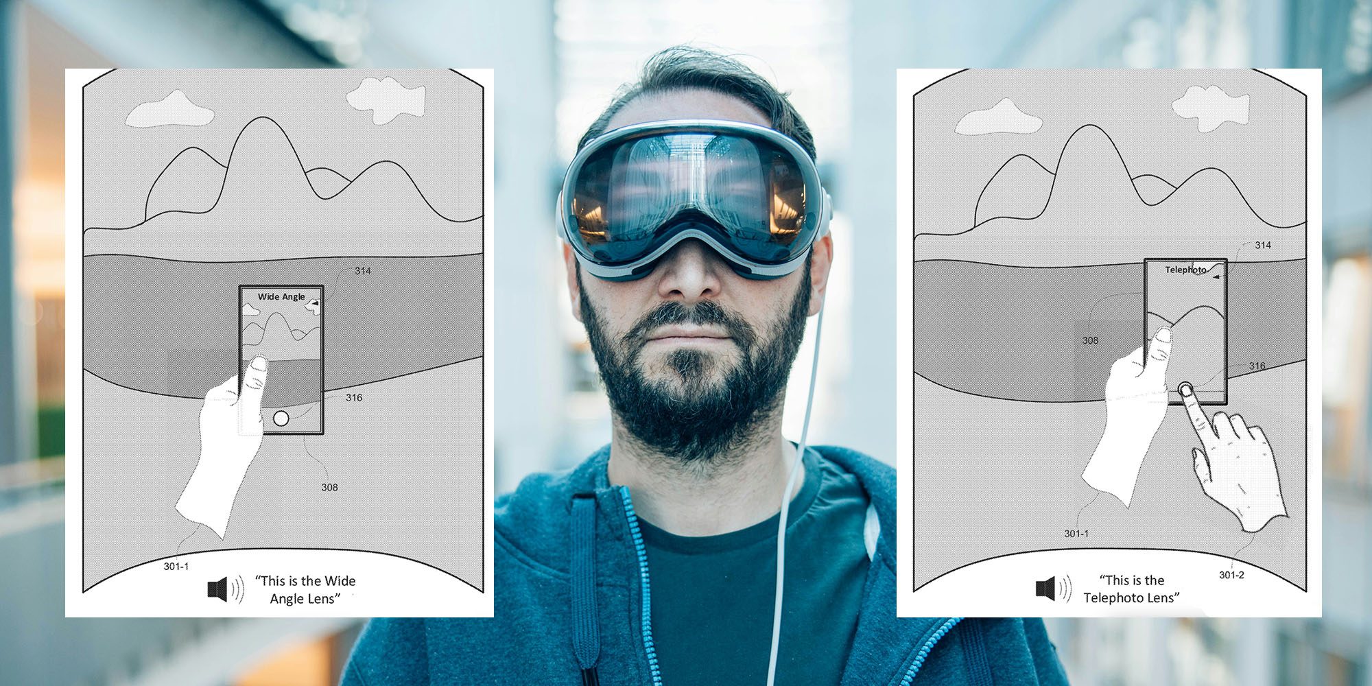Apple показывает, как можно попробовать новый iPhone в Vision Pro