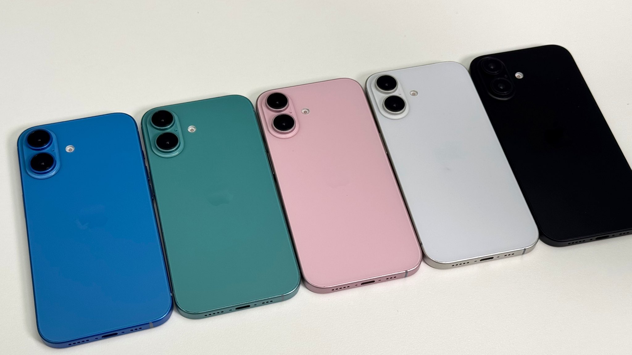 cores do iphone 16