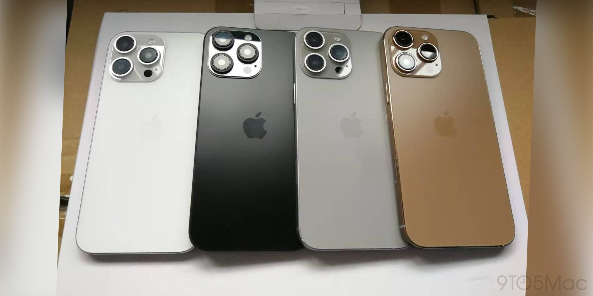 Новое изображение показывает iPhone 16 Pro в новом «бронзовом» цвете