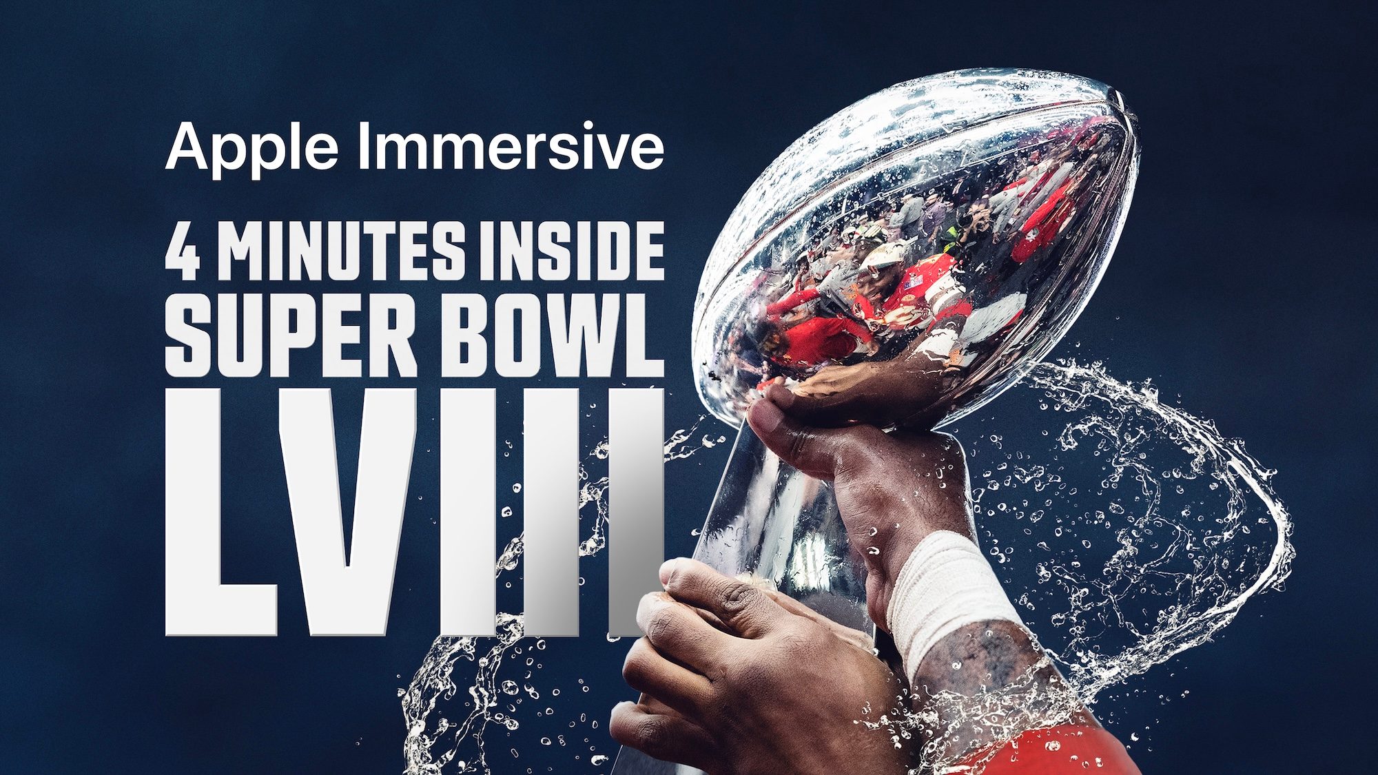 Скоро на Vision Pro: новое иммерсивное видео Super Bowl LVIII и не только