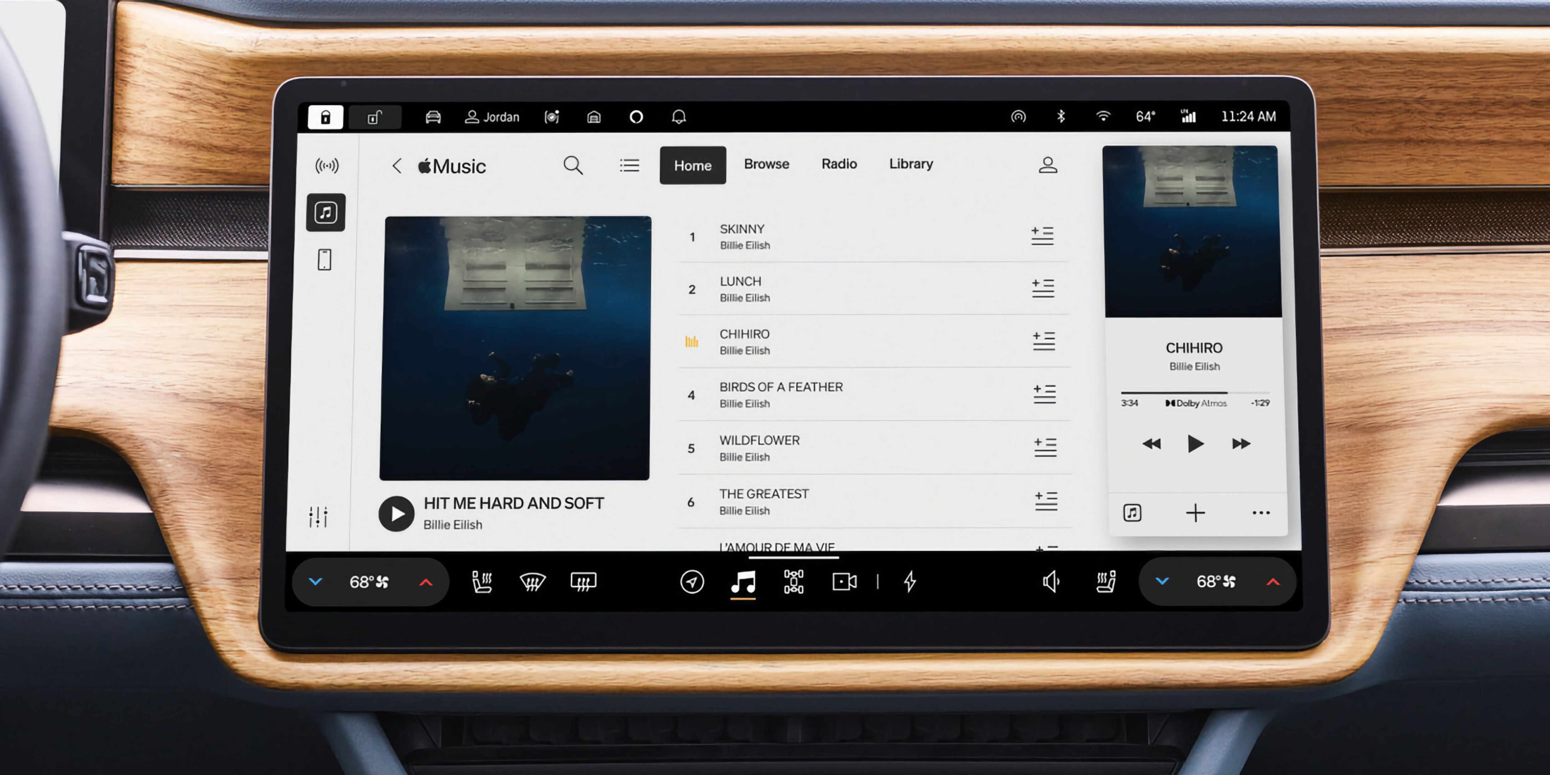 Apple Music теперь доступен в автомобилях Rivian