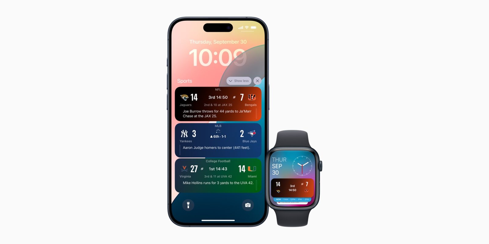 Apple Sports activities brings reside ratings for your iPhone lock display with iOS 18 – 9to5Mac