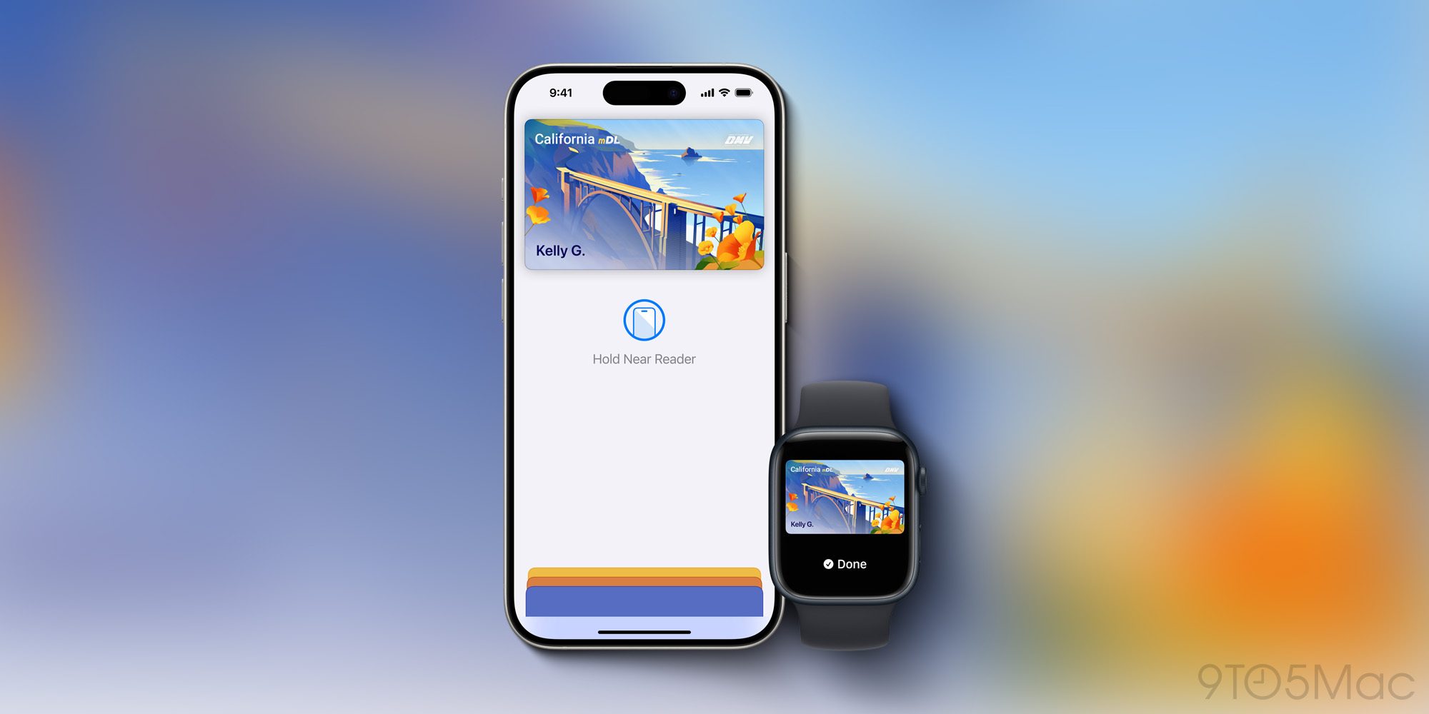 ID digital da Califórnia na carteira
