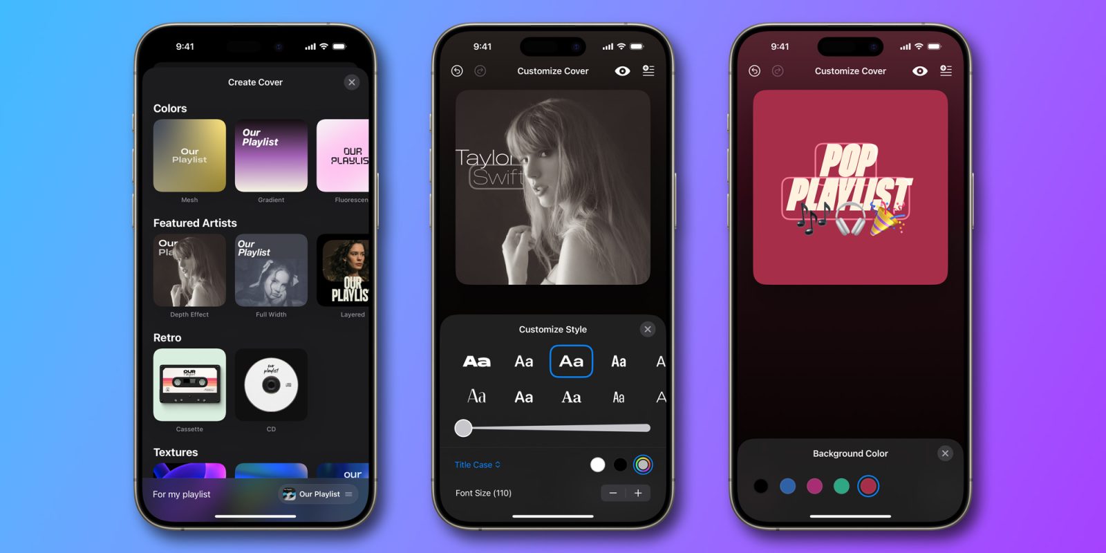 Playlist cover artwork app 'Denim' gets major update with new editor