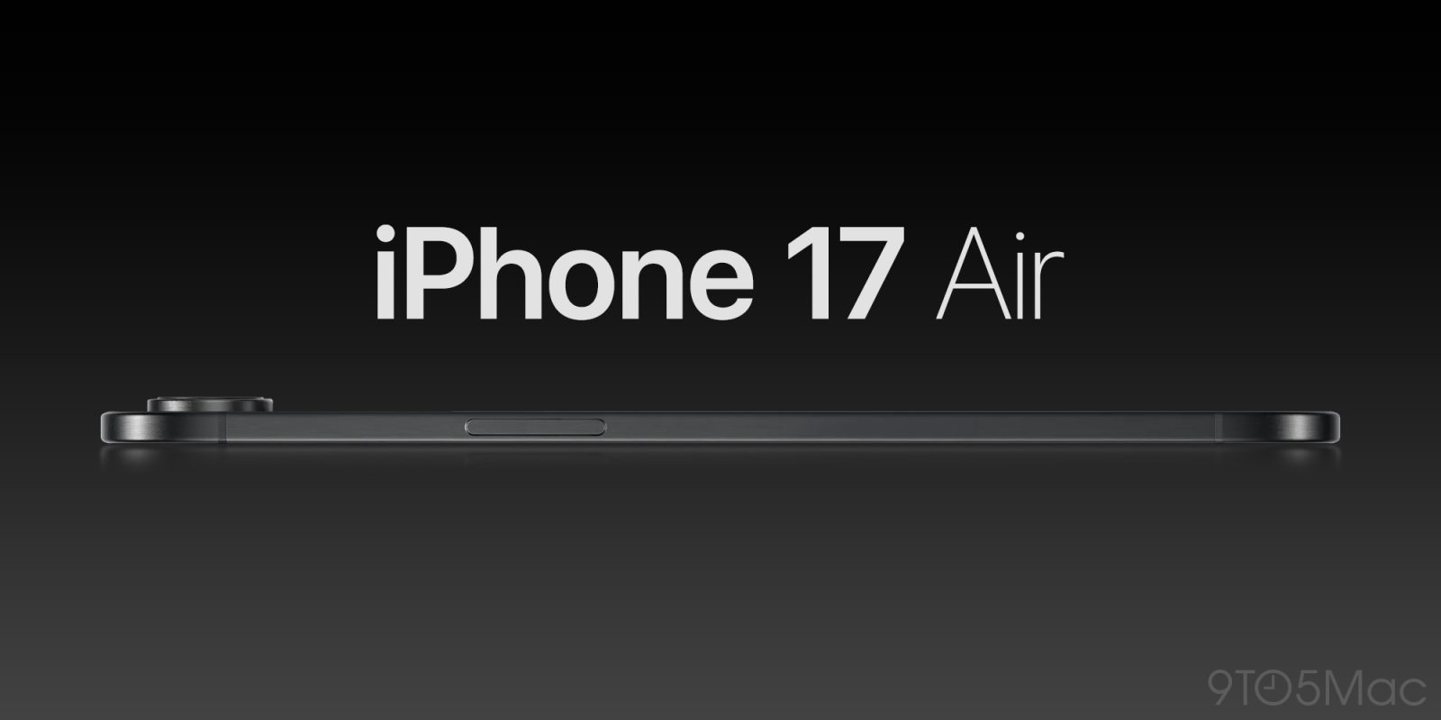 iPhone 17 Air concept